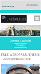Mobile Screenshot of mortonsteelhr.com